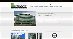 Desktop Screenshot of groupebeaudoin.com